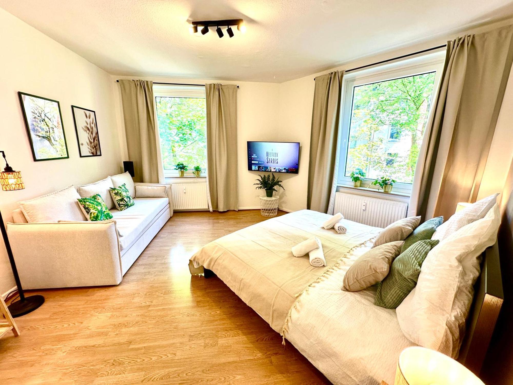 Scandinavian Relax, Netflix, Central, Keyless Apartment Essen